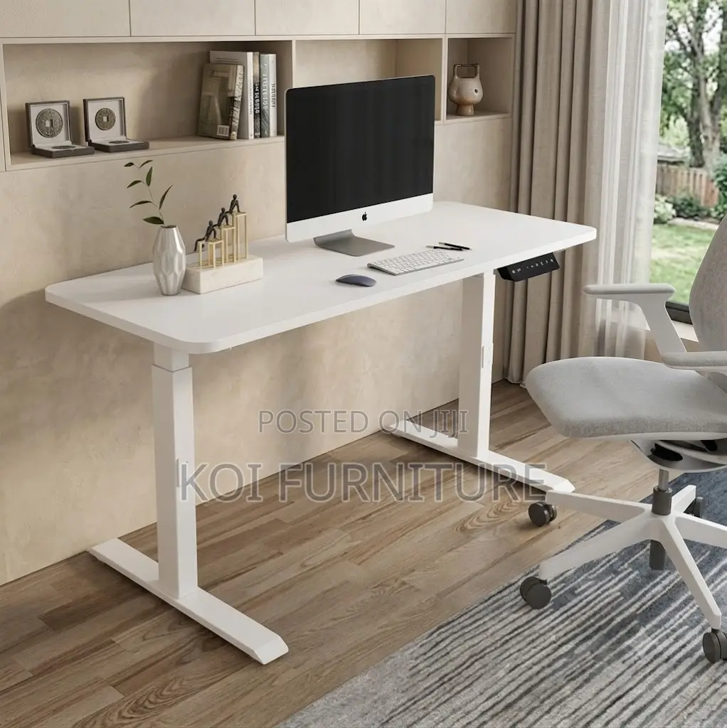 Office Desk; 1.2m Adjustable Electric Office Studio Desk