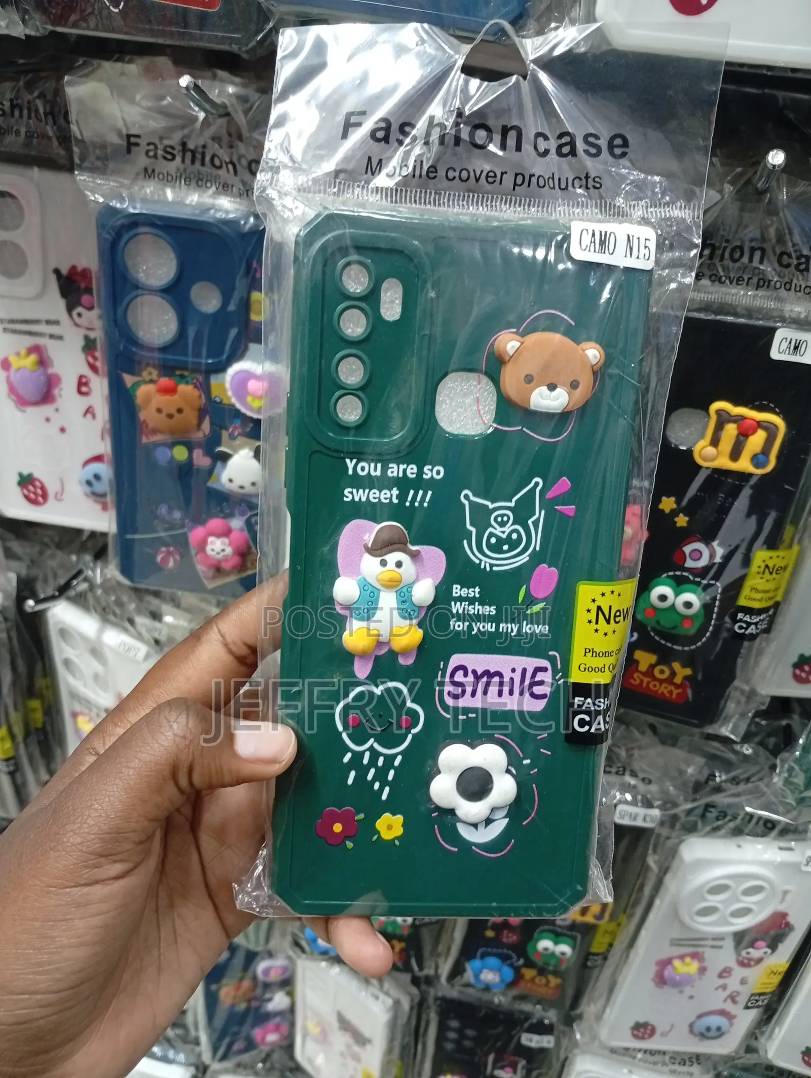 Tecno Camon 15 Phone Case.