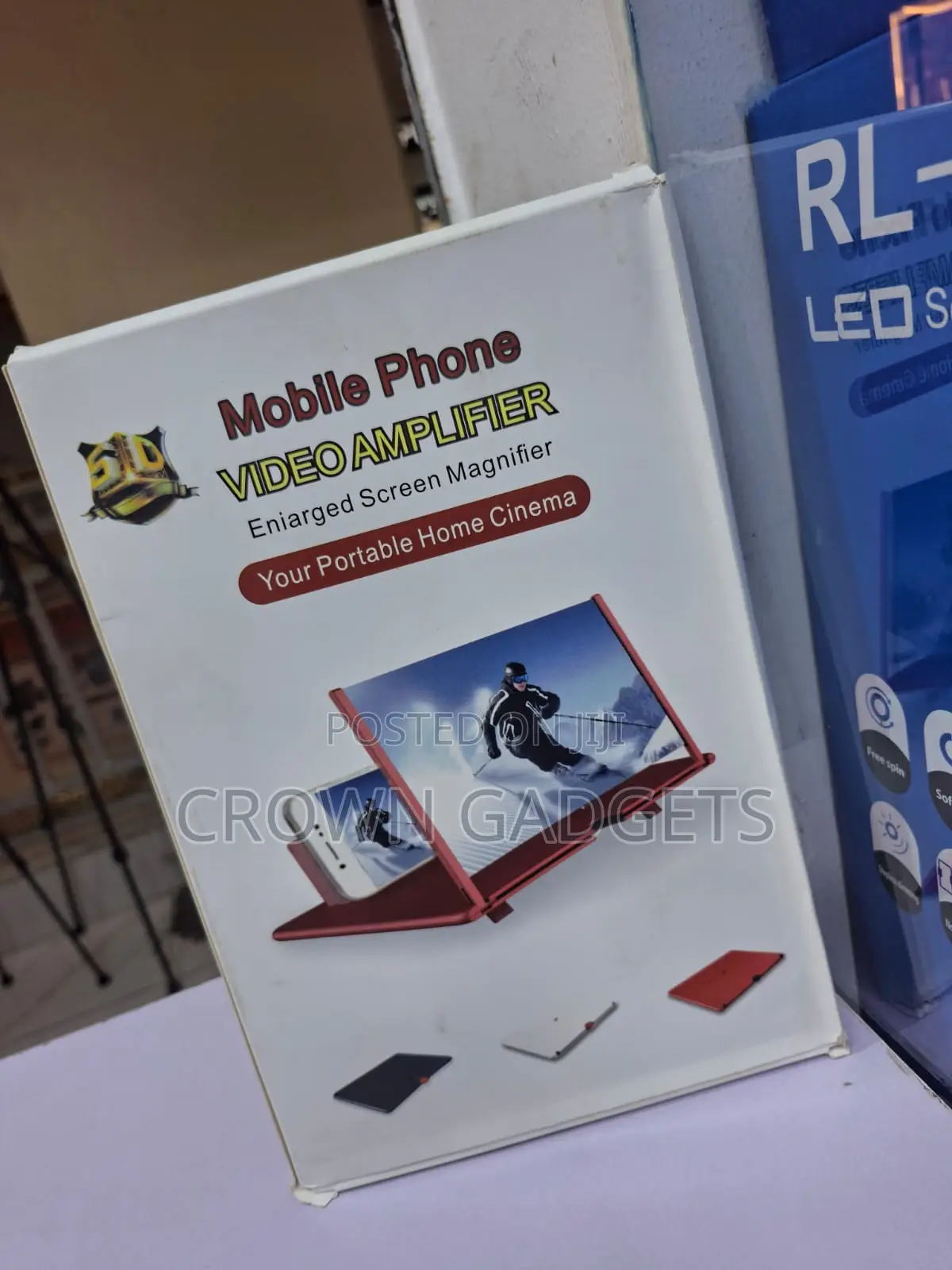 Mobile Phone Screen Magnifier Video Amplifier Stand Hd