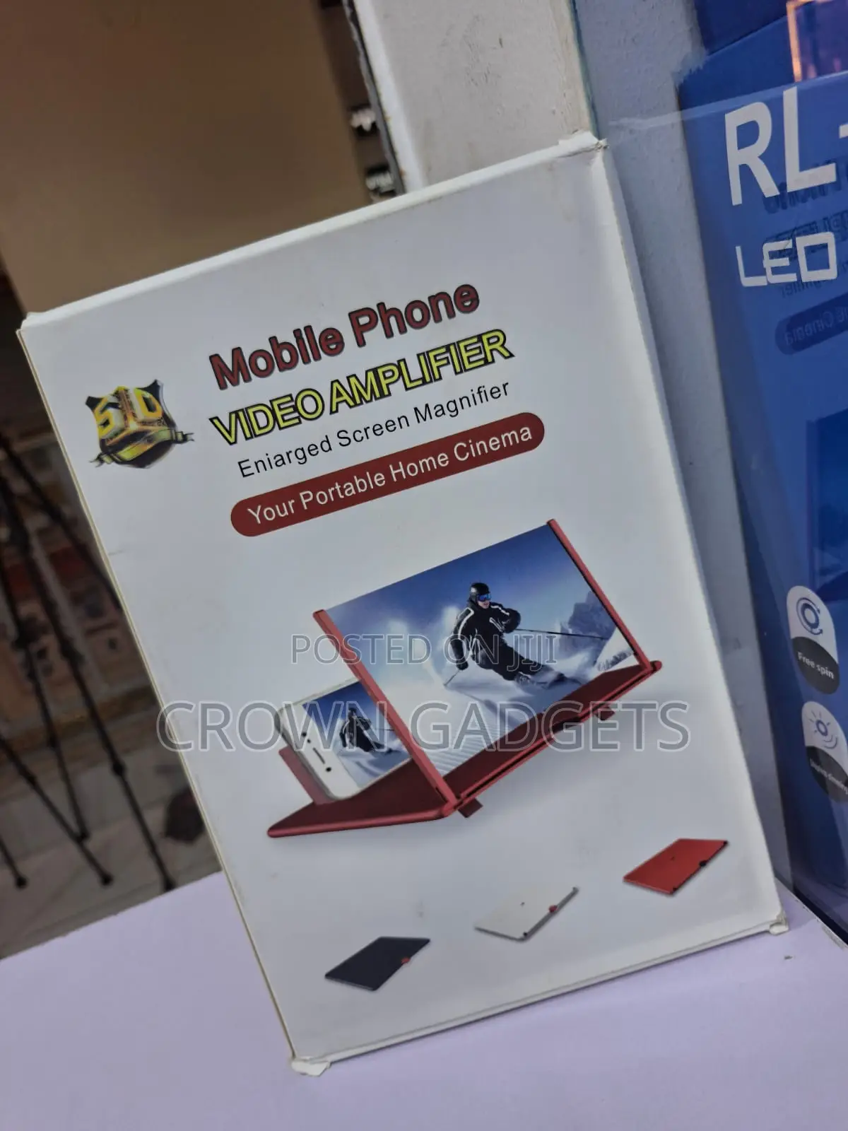 Mobile Phone Screen Magnifier Video Amplifier Stand Hd
