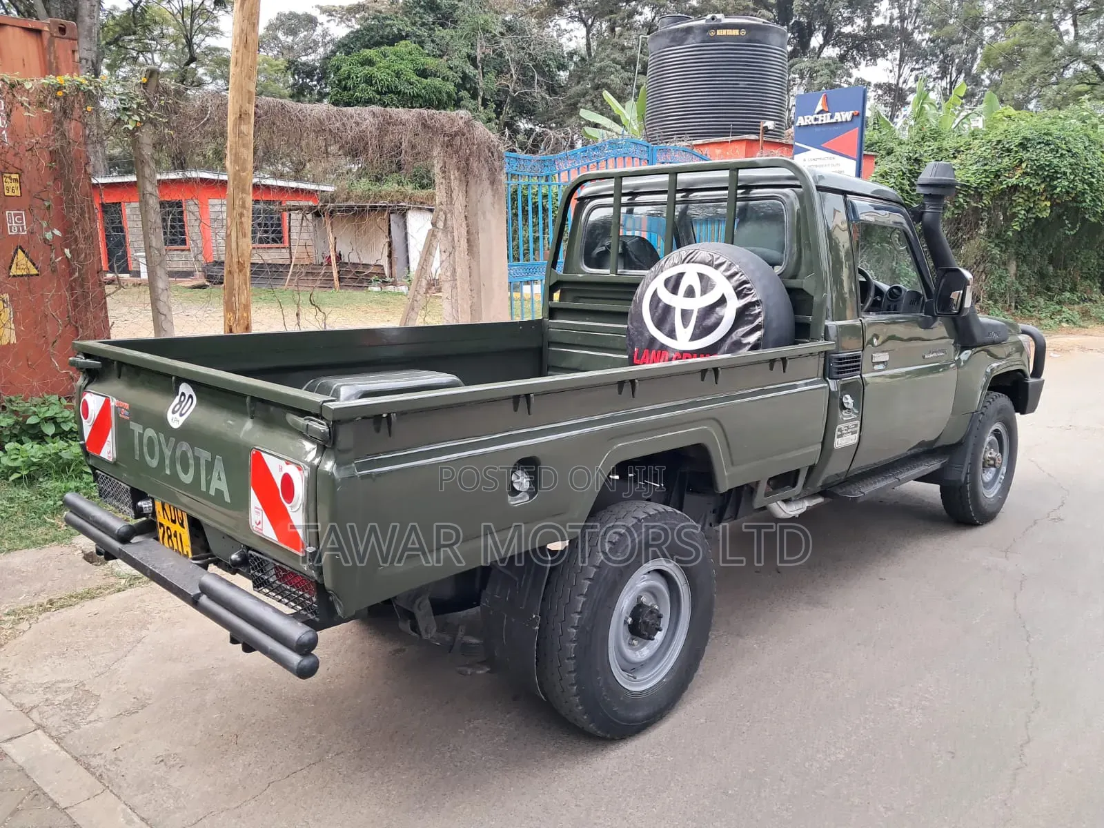 Toyota Land Cruiser 2012 Green