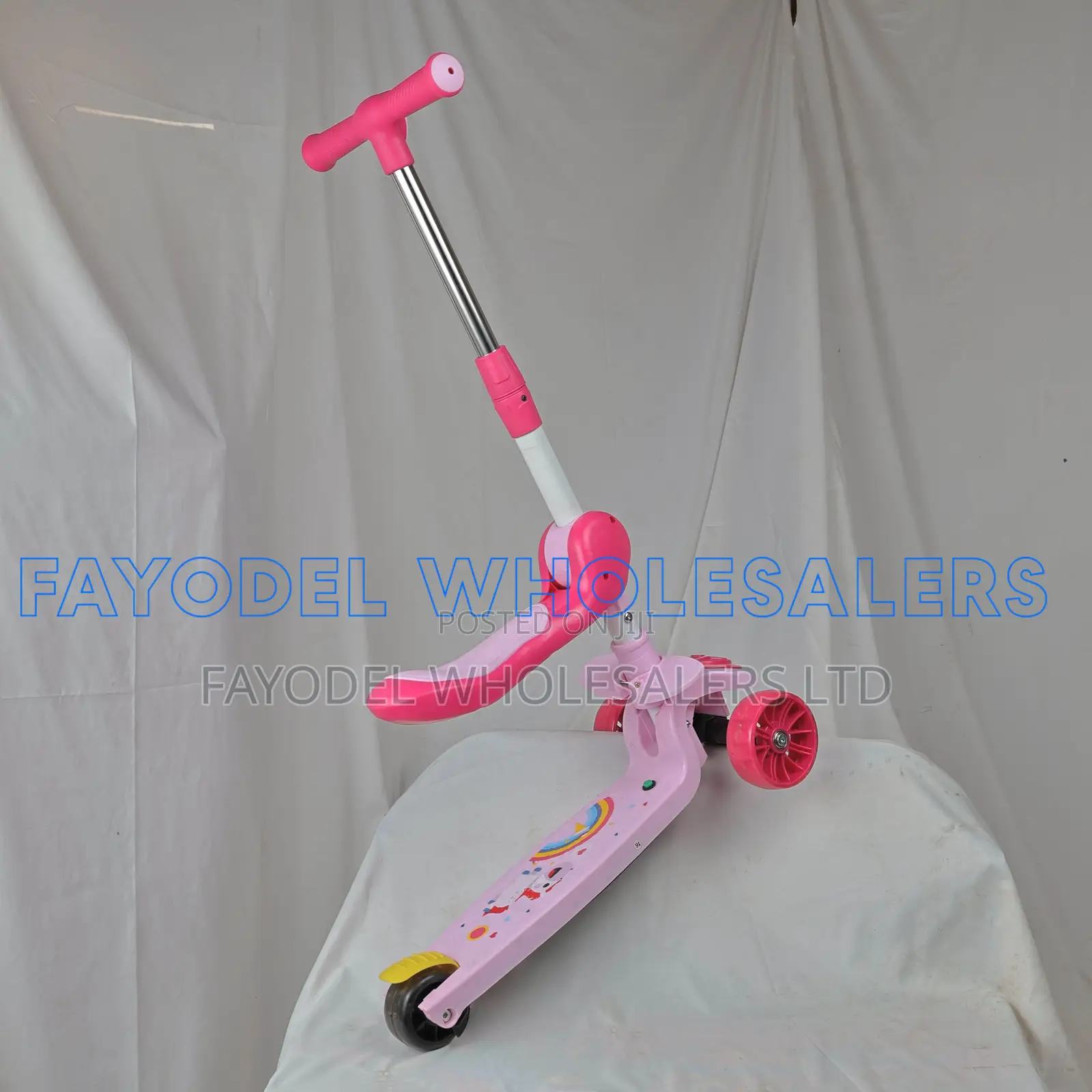 Super Baby Deluxe 3-Wheel Scooter for Kids