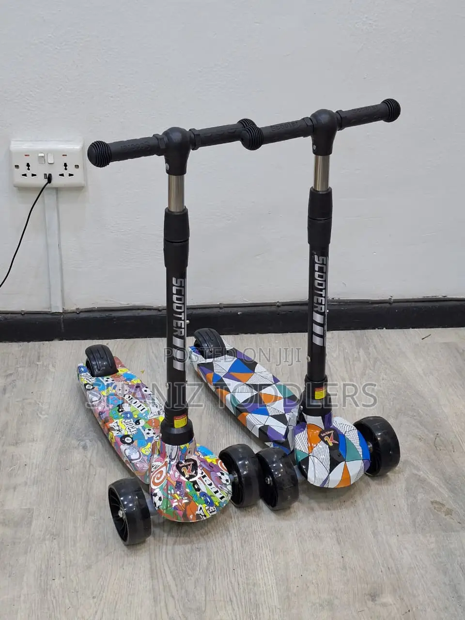 Scooter 3 Wheel Led Lighting