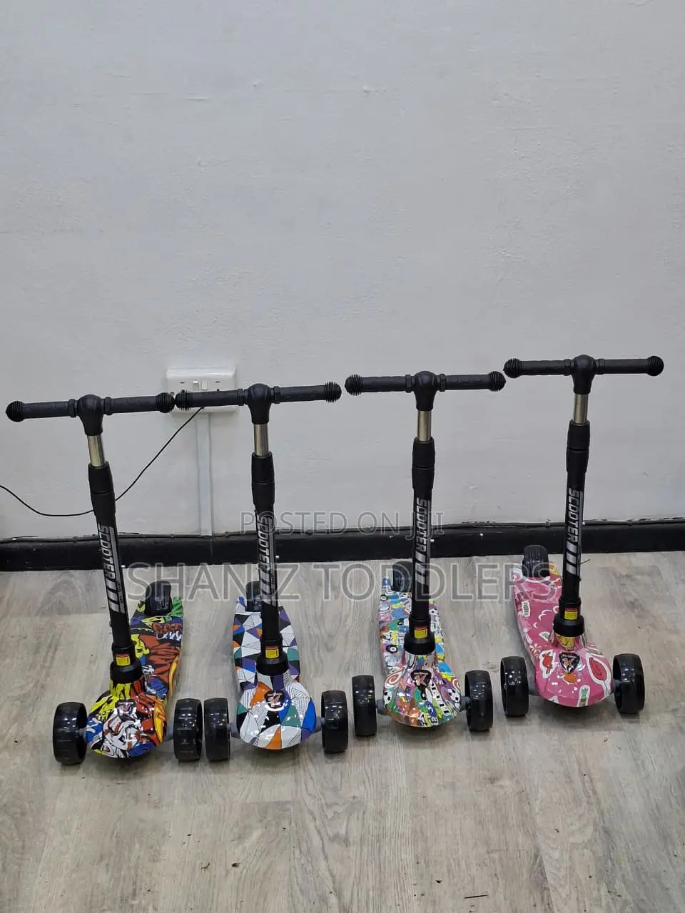Scooter 3 Wheel Led Lighting