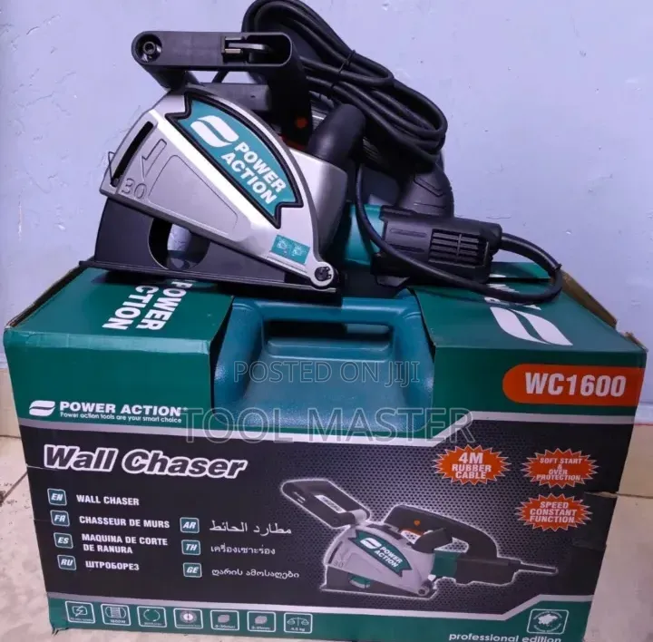 Power Action Electric Wall Chaser/Quality 1600watts Wall Chaser