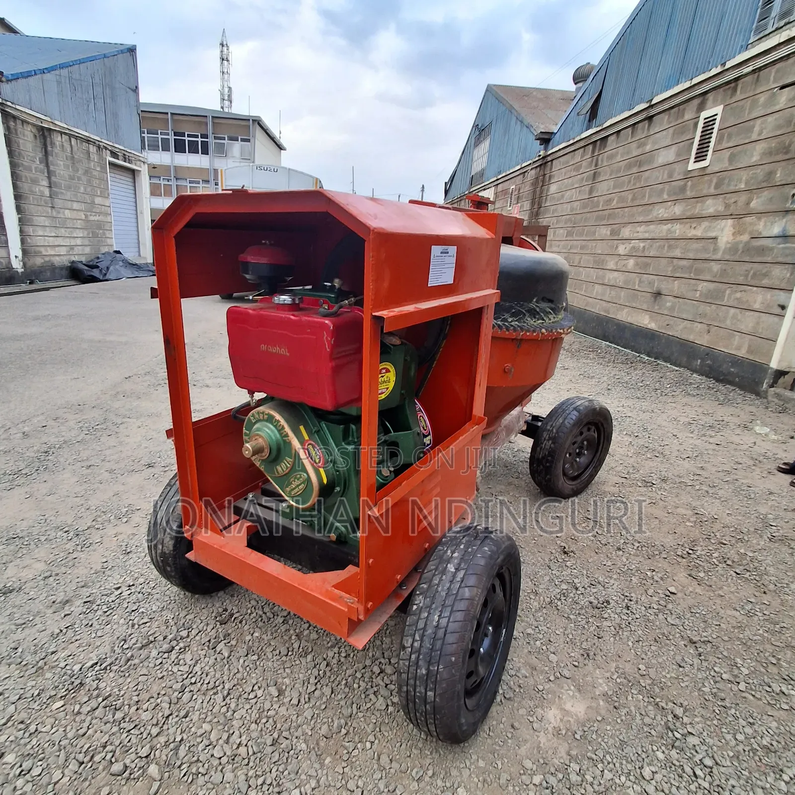 Concrete Mixer 500l Capacity