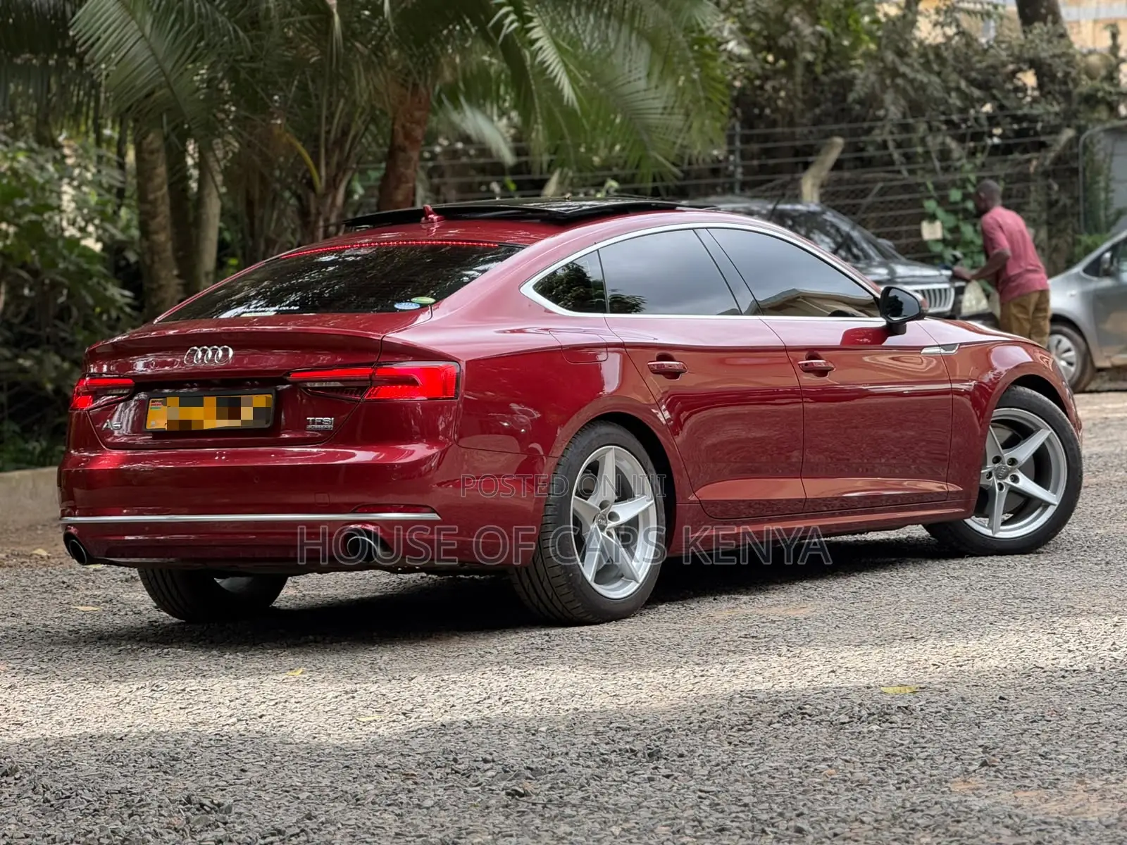 Audi A5 2017 Red