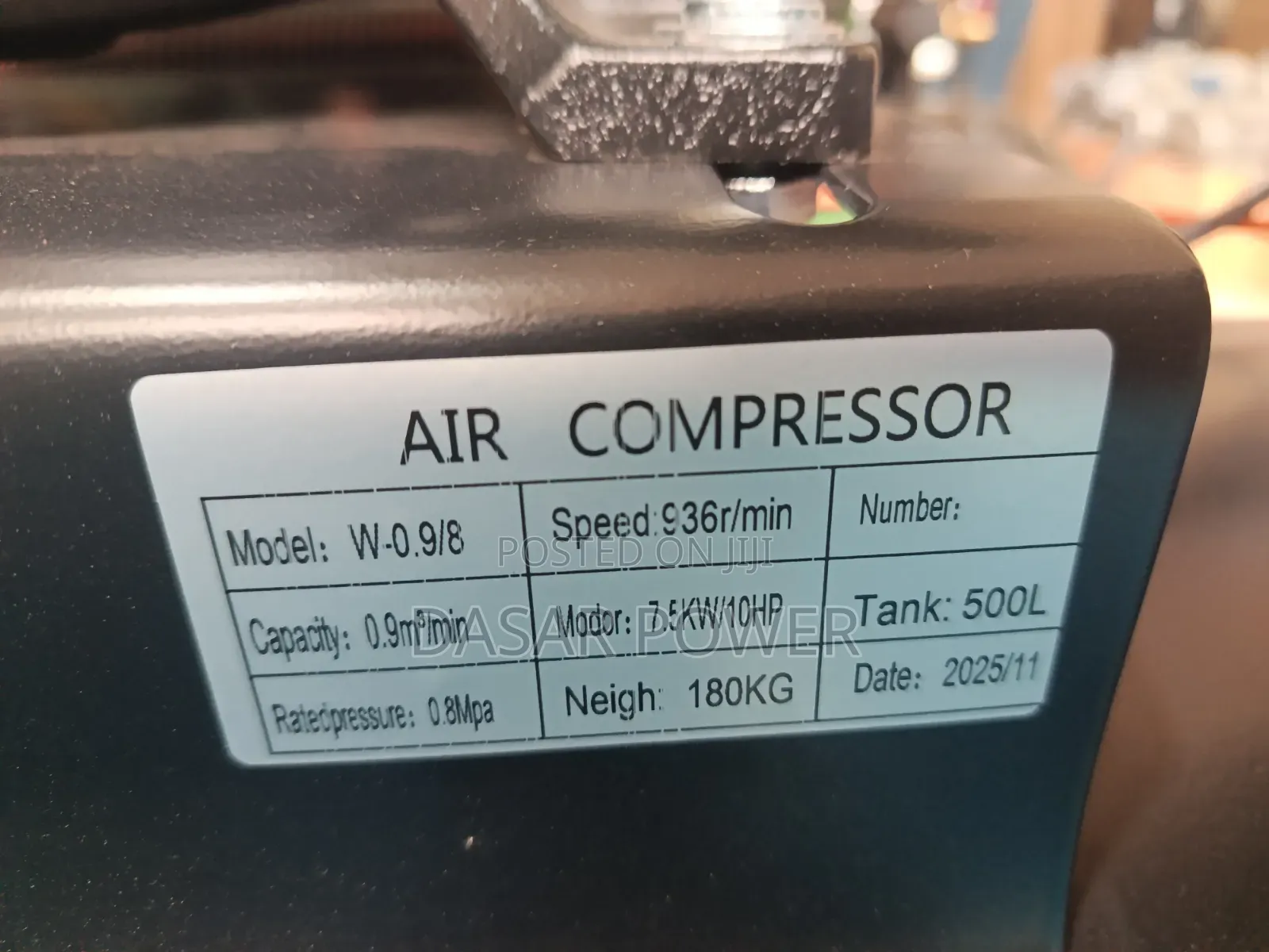 500l Air Compressor