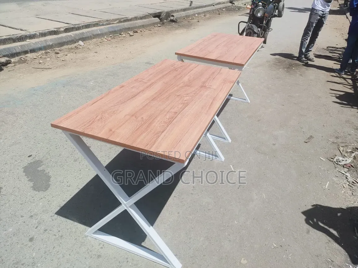 Office Table With X Shape