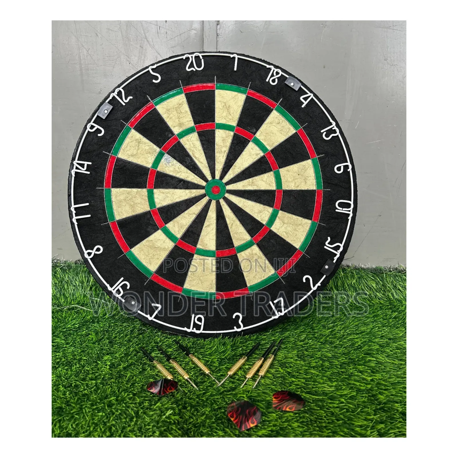 Professional Dart Board Game Set With Steel Tip Darts