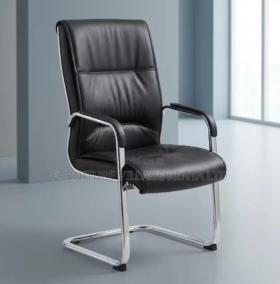 Executive Leather Waiting Seat