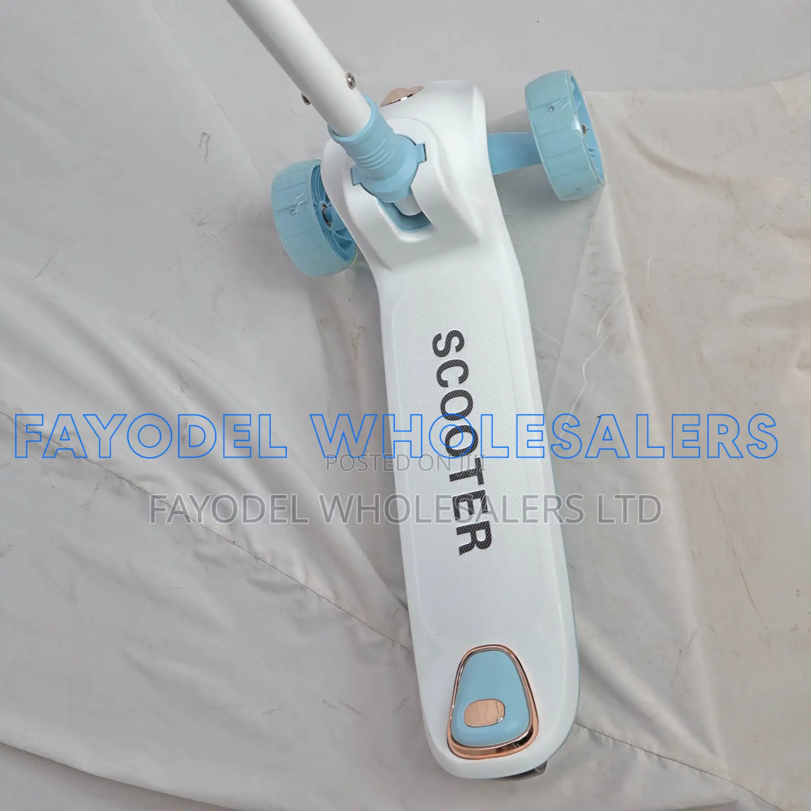 Blue Outdoor Play Scooter for Children