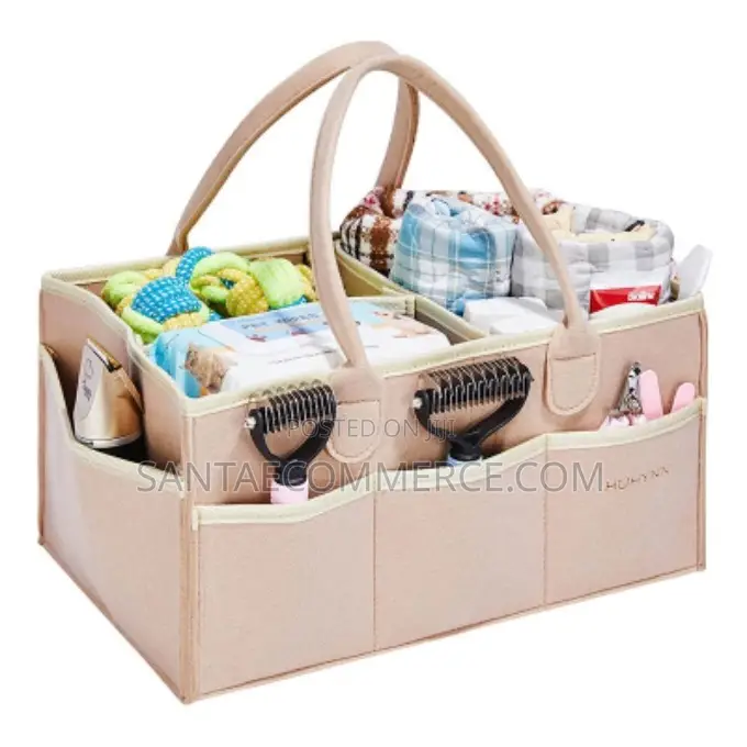 Diaper Caddy Organizer – Portable Diaper Changing Caddy
