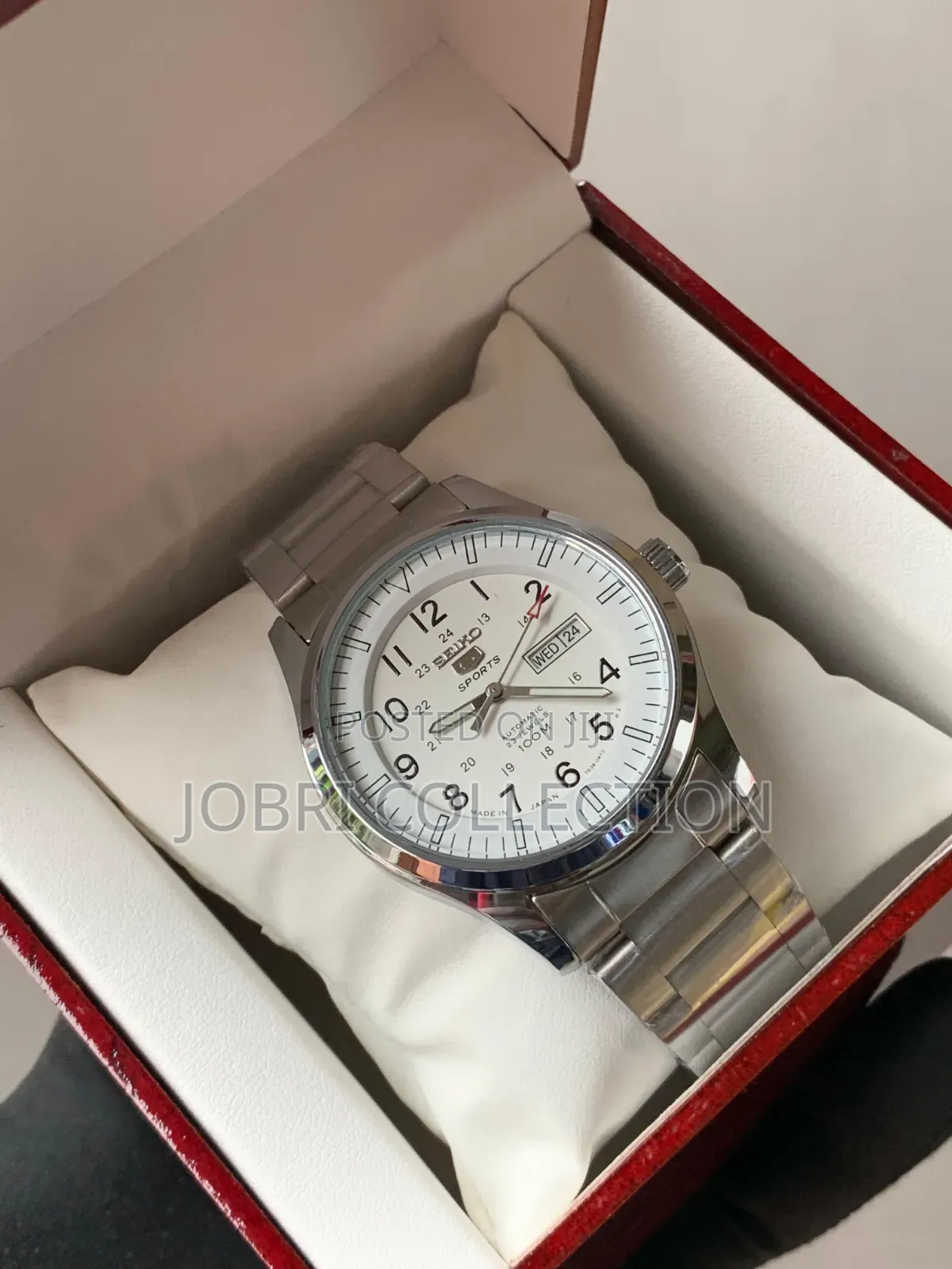 White Face Seiko Automatic Gents Watch