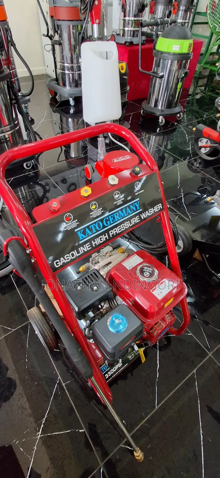7.5hp Petrol Car Wash Machine – High Pressure Power