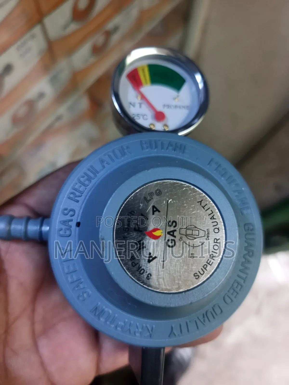 Gauged Gas Regulator