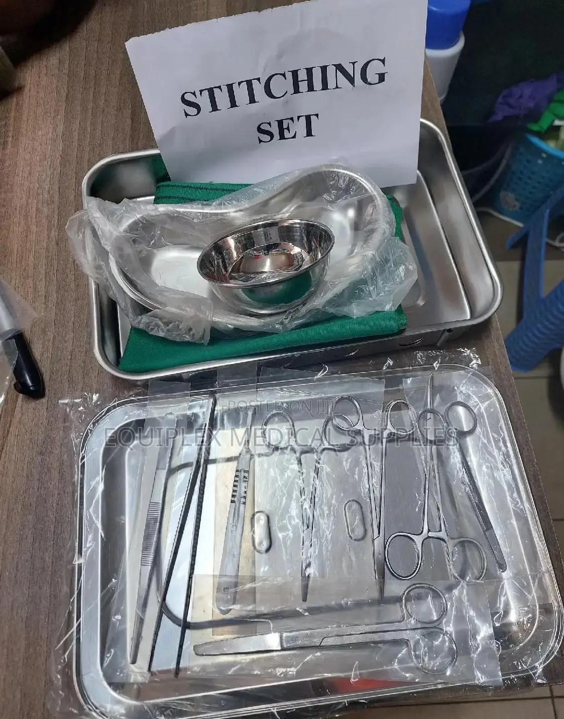 Stainless Steel Stitching Set for Doctors - Autoclavable