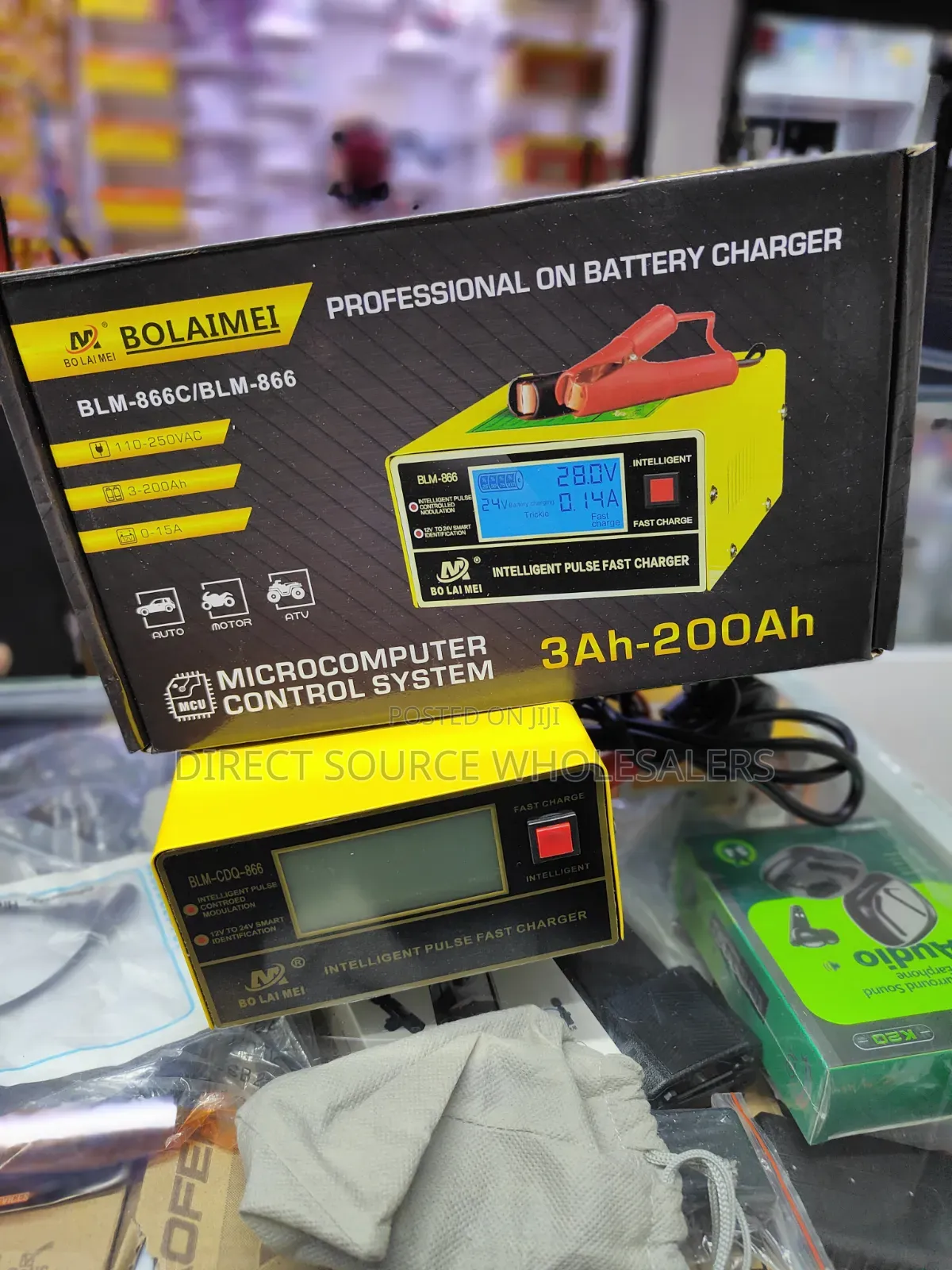 Premium Bolaimei BLM-866 Intelligent Fast Battery Charger - Brand New