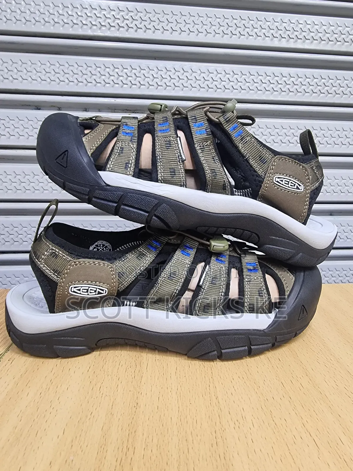 Keen's Men Newport H2 Sandals Olive Green
