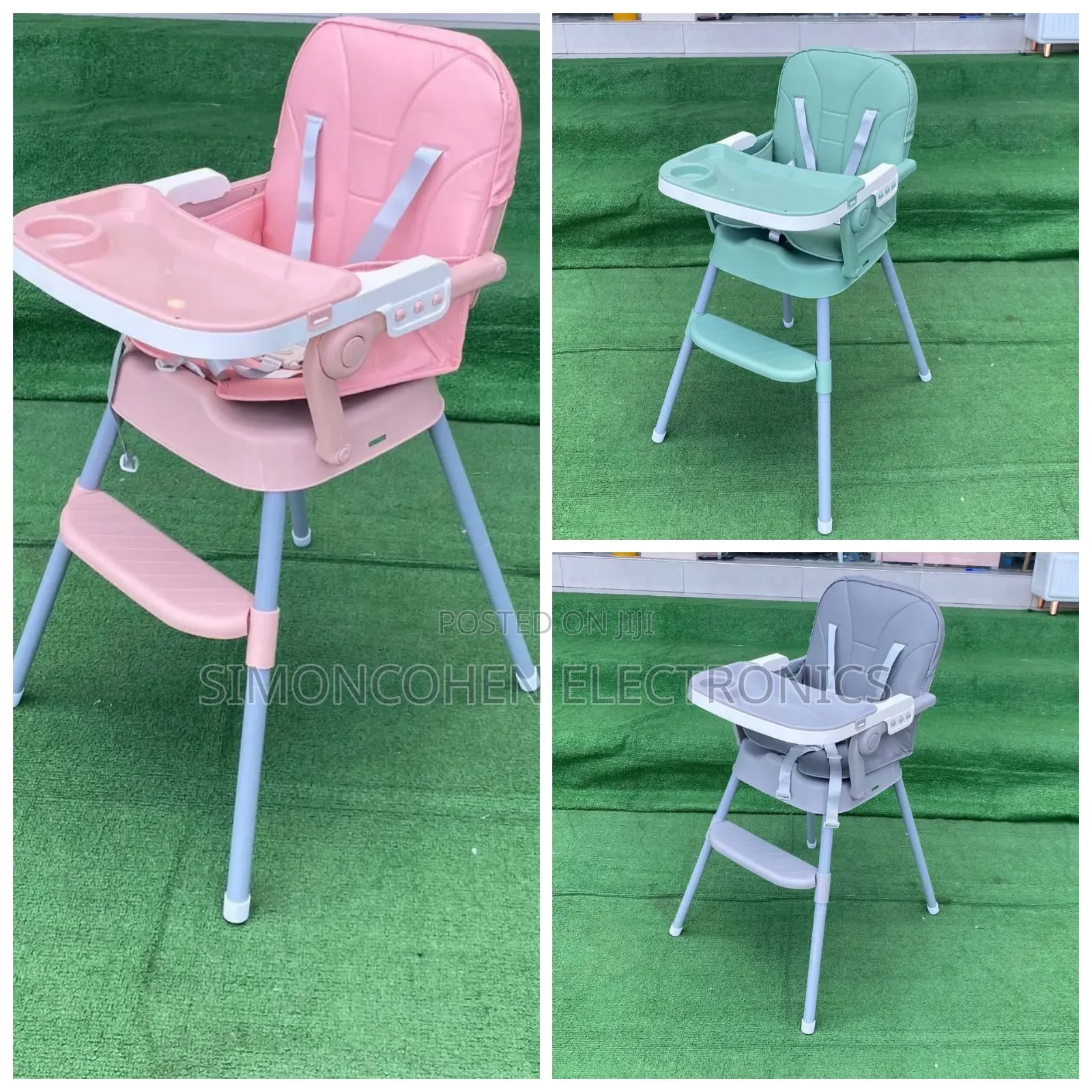 High Baby Feeding Chair
With Cushion