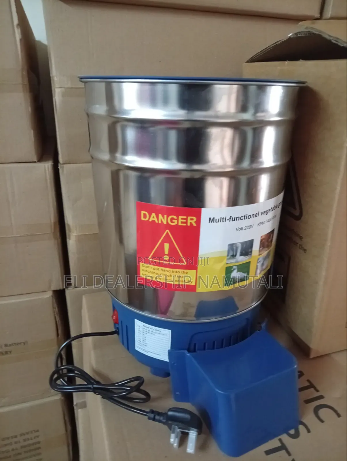 Portable Electric Fodder Chopper/Vegetable Feed Chopper 500w