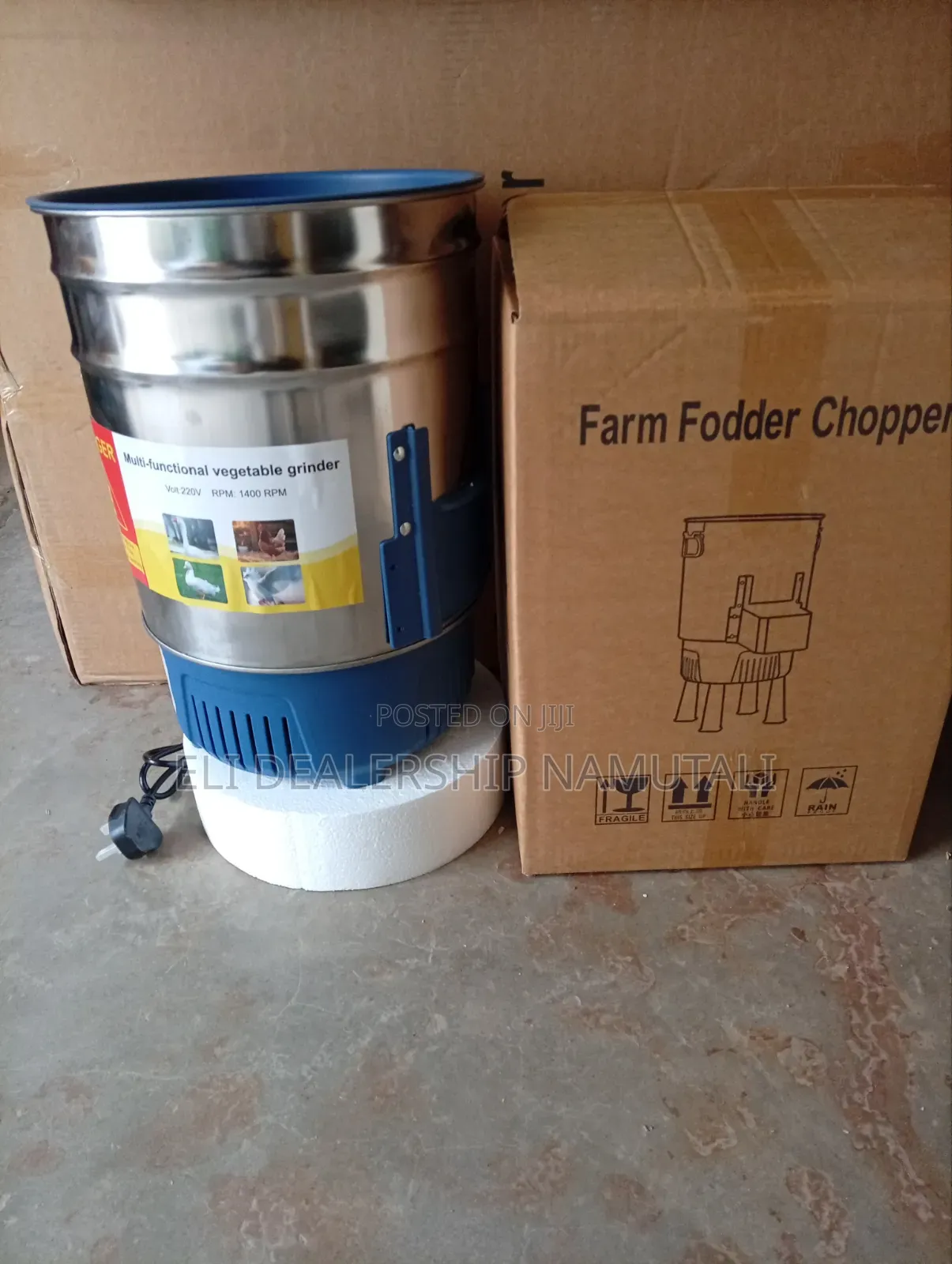 Heavy-Duty Vegetable Grass Chopper/Feed Chopper 500w