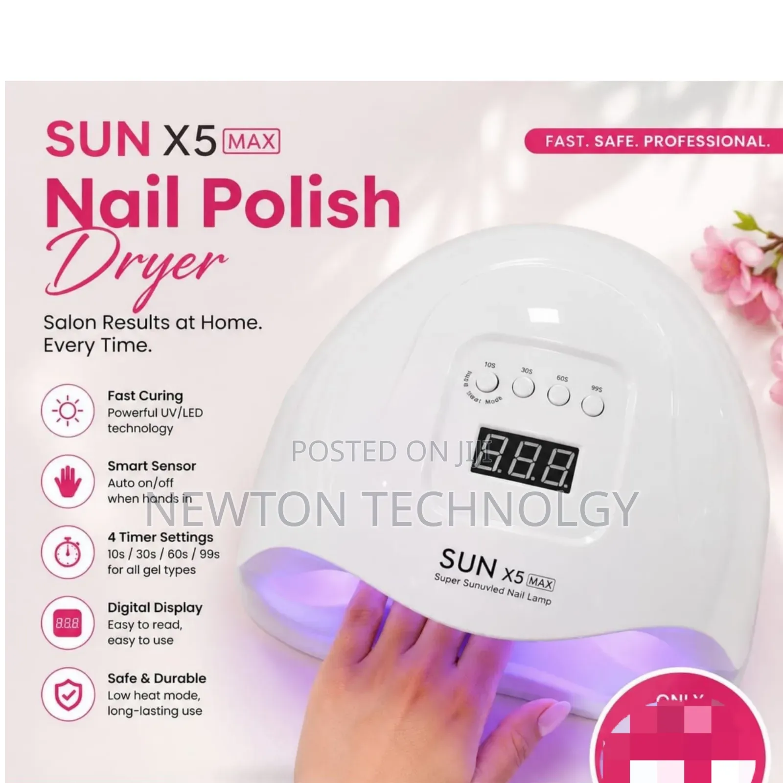 Sun X5 Max Nail Polish Dryer