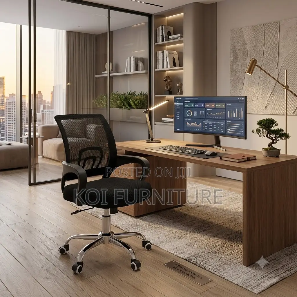 Office Chairs; Adjustable Mesh Clerical Tasks Chair