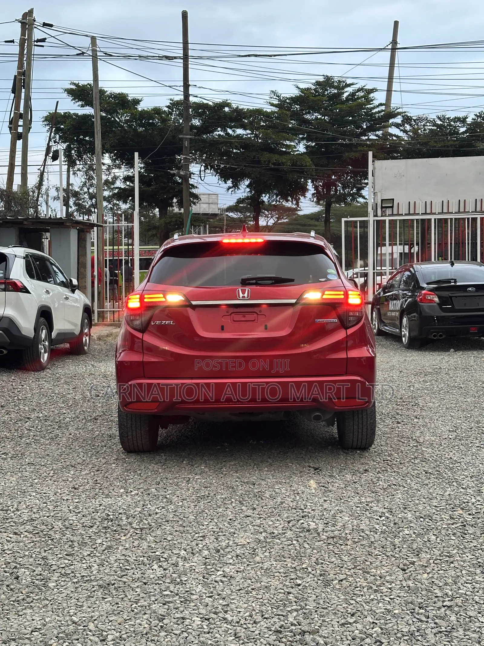 Honda Vezel 2018 Red