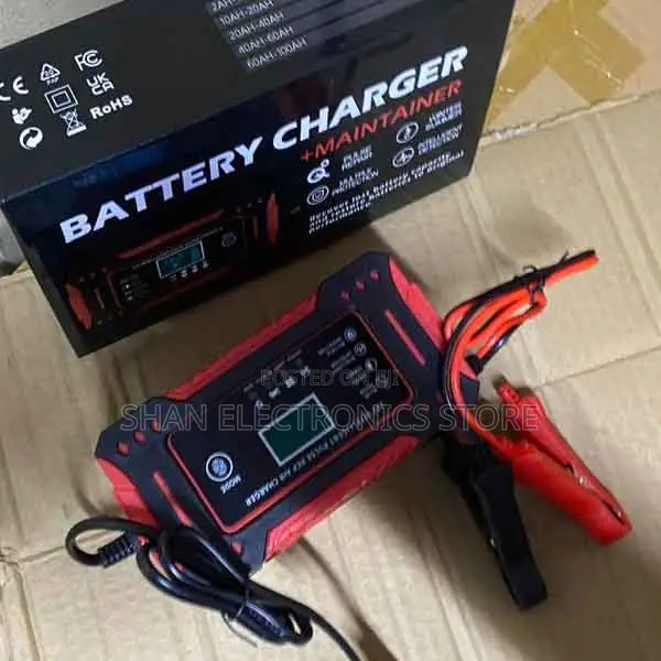 6a12v Intelligent Car Battery LCD Display Motorcycle Pulse Repair LCD