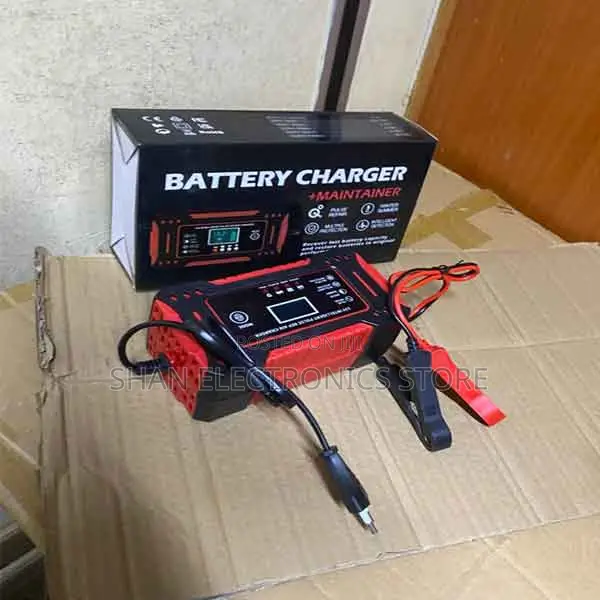 Motorcycle Lead Acid Batteries 6a 12v Intelligent Car Battery Charger
