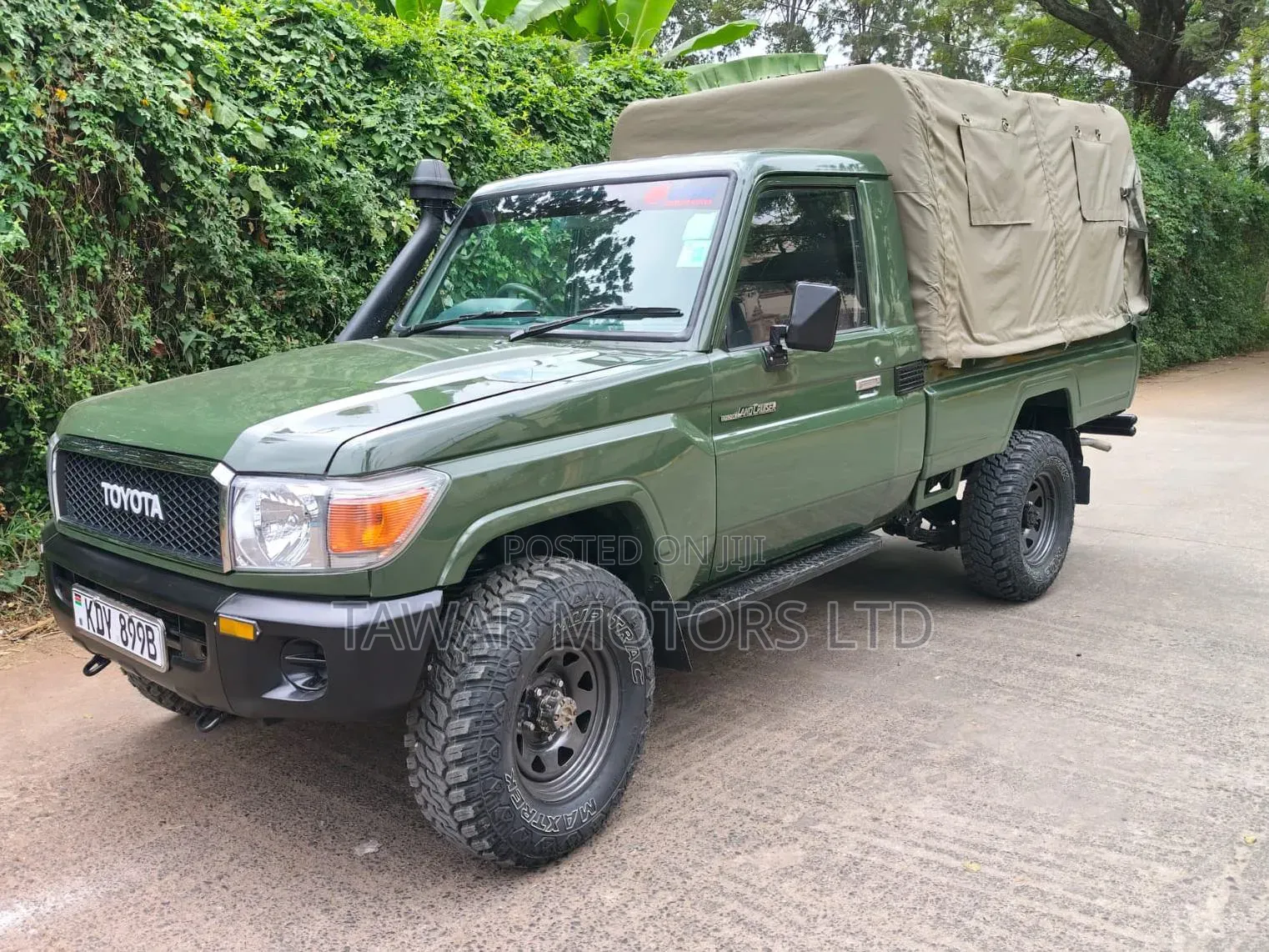 Toyota Land Cruiser 2004 Green