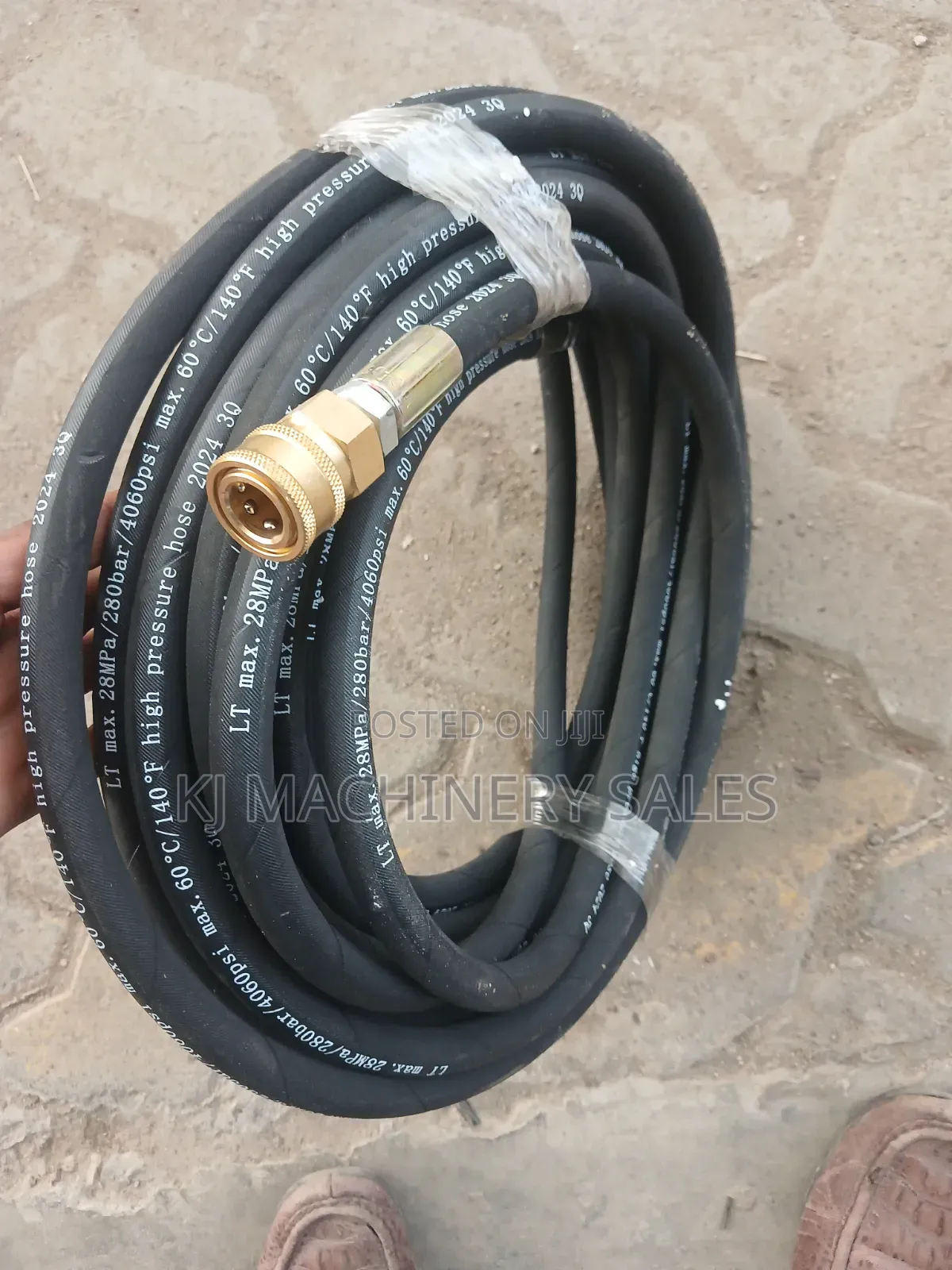 Heavy Duty 15m High Pressure Washer Hose