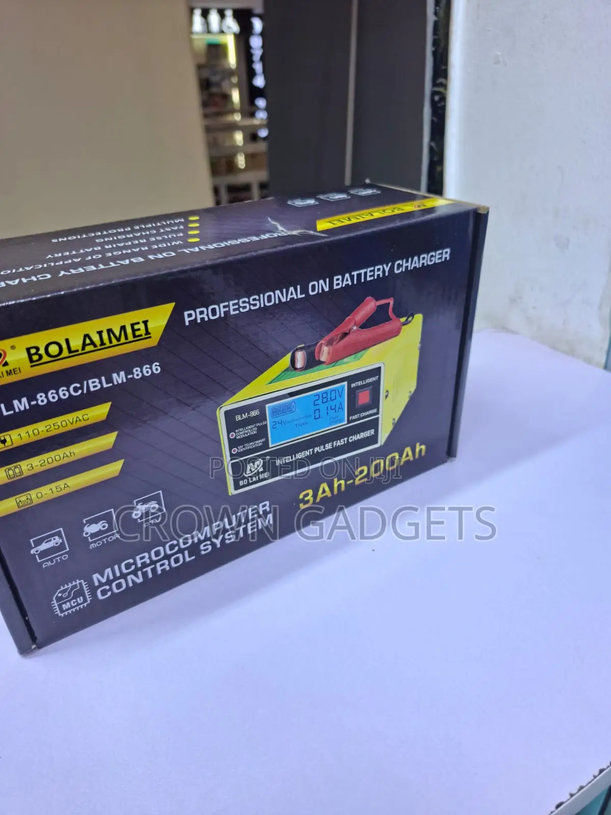Bolaimei Blm866 0-15a Fast Charging Battery Charger