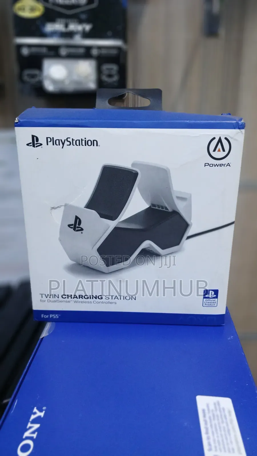 Twin Controller Charging Station for Playstation 5 Dualsense Pad