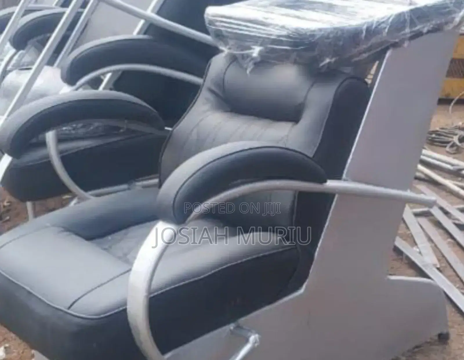 Executive Barber Chair With Sink