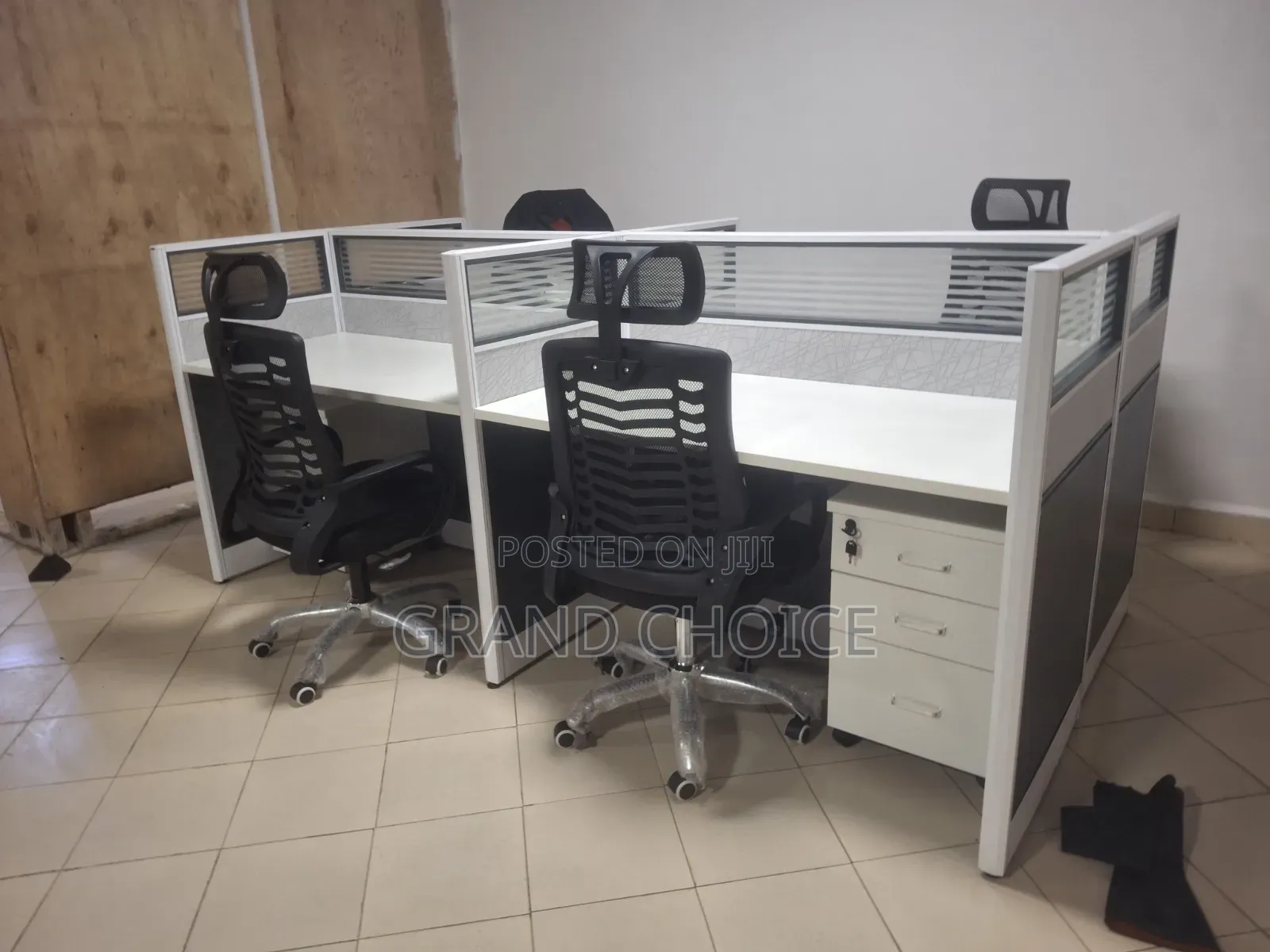 4-Way Office Workstation-4 Seater