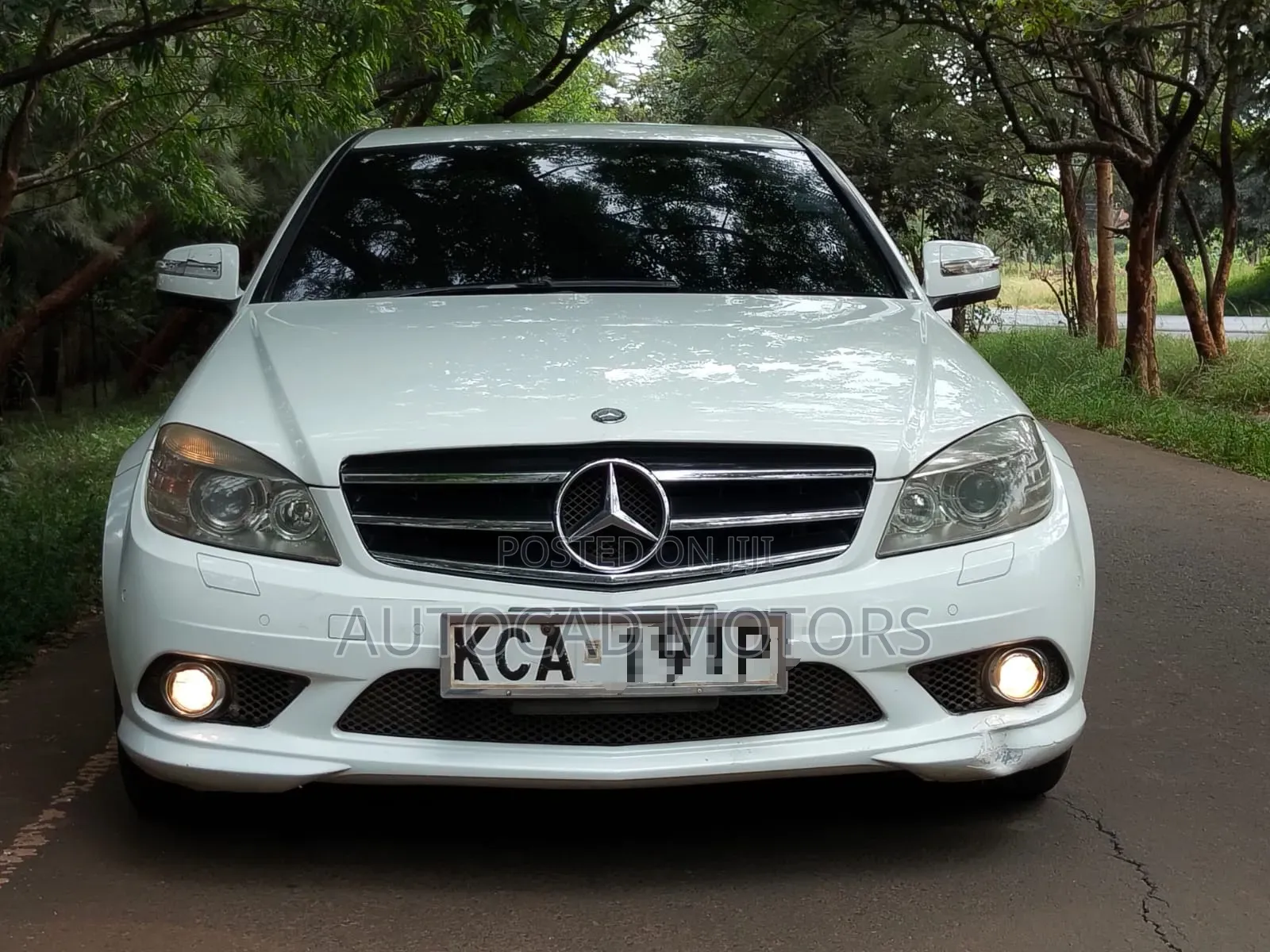 Mercedes-Benz C200 2007 White