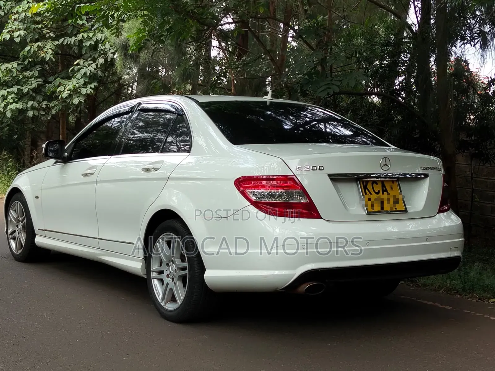 Mercedes-Benz C200 2007 White