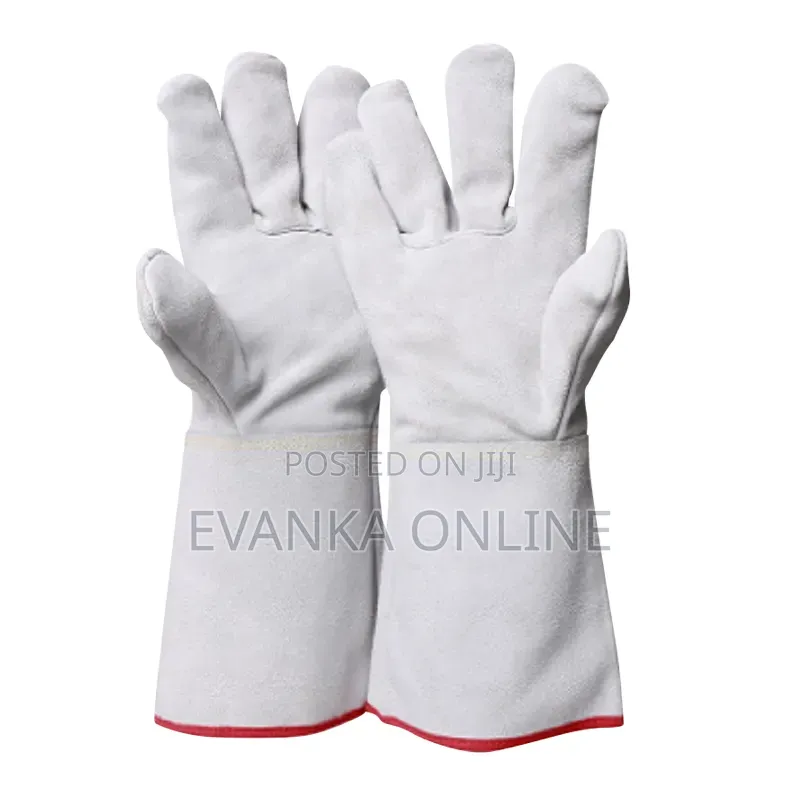 Cow Hide Leather Gloves - Fire Resistant