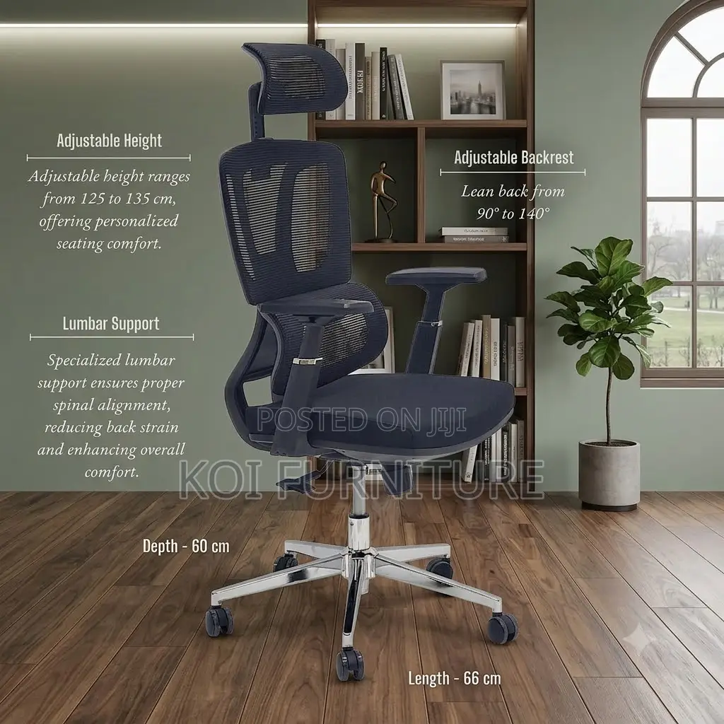 Office Chaits; Reclining Orthopedic Full Fabric Office Chairs