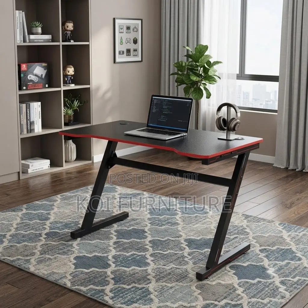 Office Desk; Home Office Gaming Desks With Led Lightings