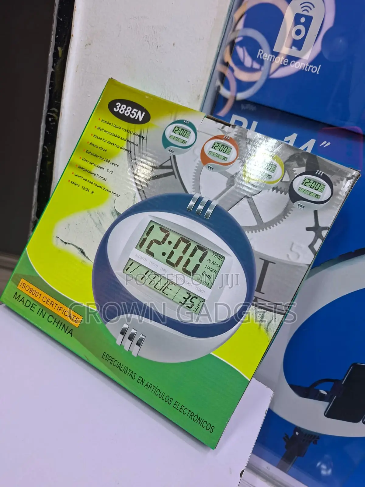 Kadio 3885n Multifunction Digital Clock With Desktop Stand