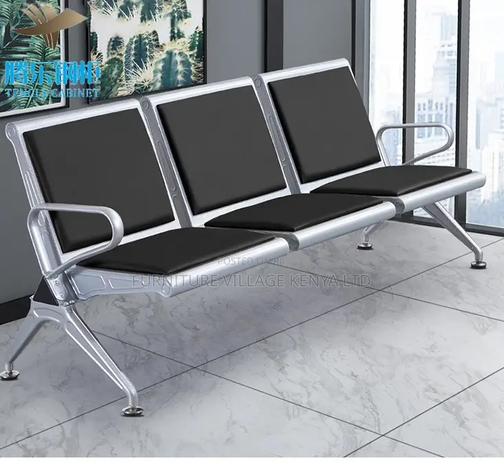 Heavy Padded 3-Link Reception Bench