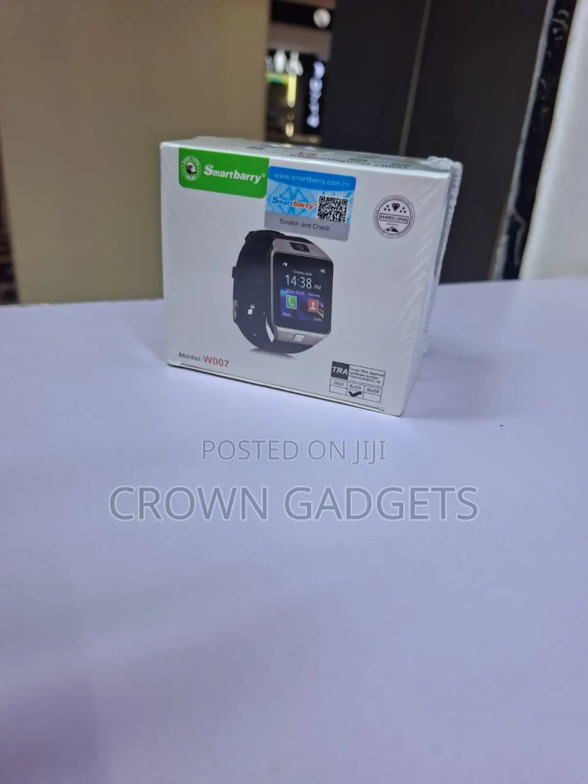 Smartberry W007 Smart Watch With Sim Card Camera Touchscreen