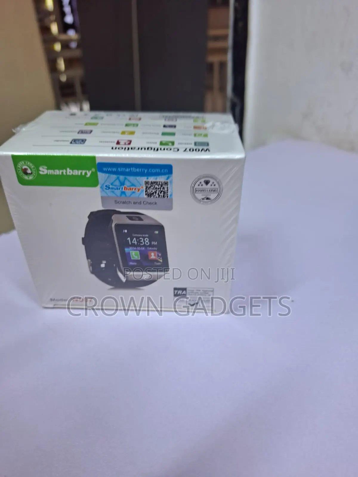 Smartberry W007 Smart Watch With Sim Card Camera Touchscreen