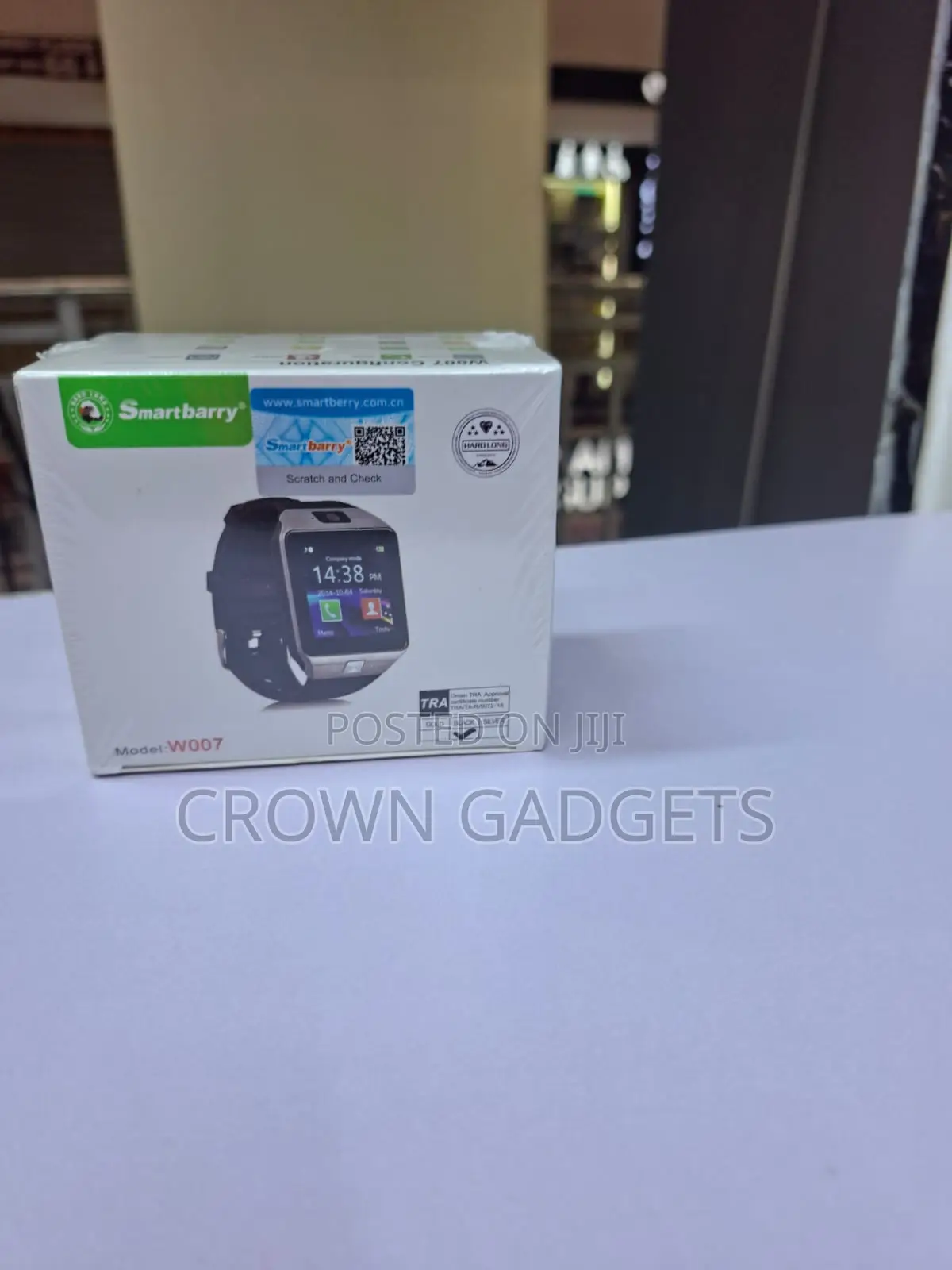 Smartberry W007 Bluetooth Smartwatch With Camera and Sim