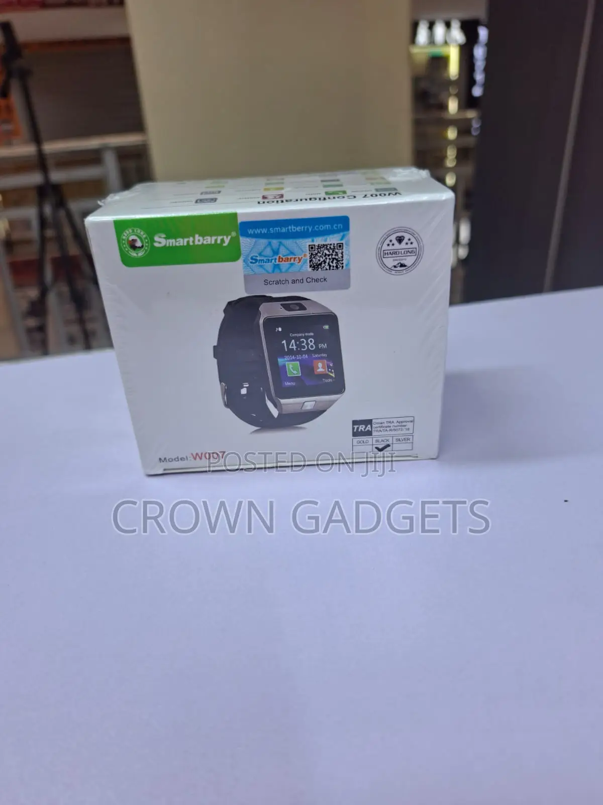 Smartberry W007 Smart Watch for Android With Sim Support