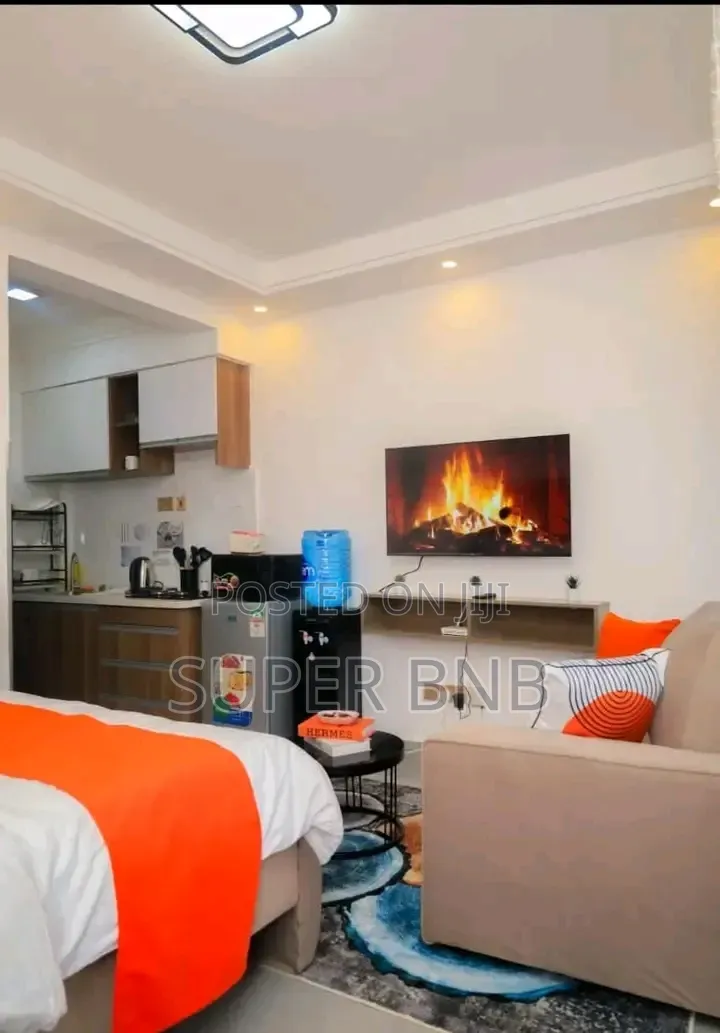 Furnished Studio 1 BDRM Airbnb in Kilimani Lavington