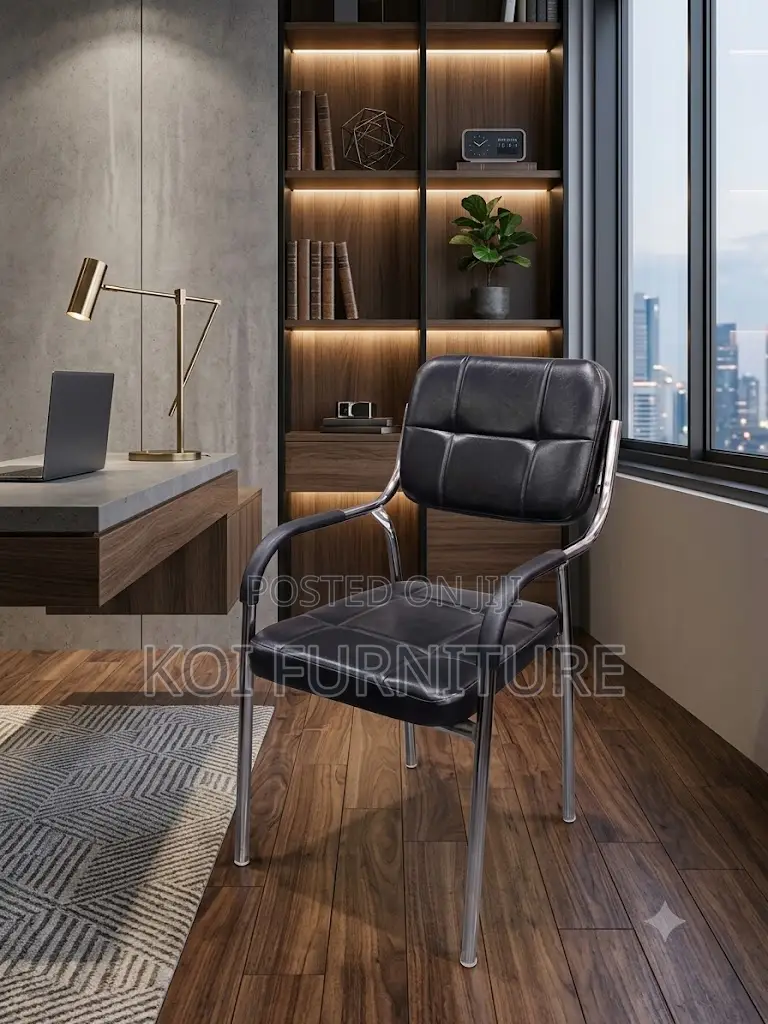 Office Chairs; Armed Leather Katalina Visitors Chairs